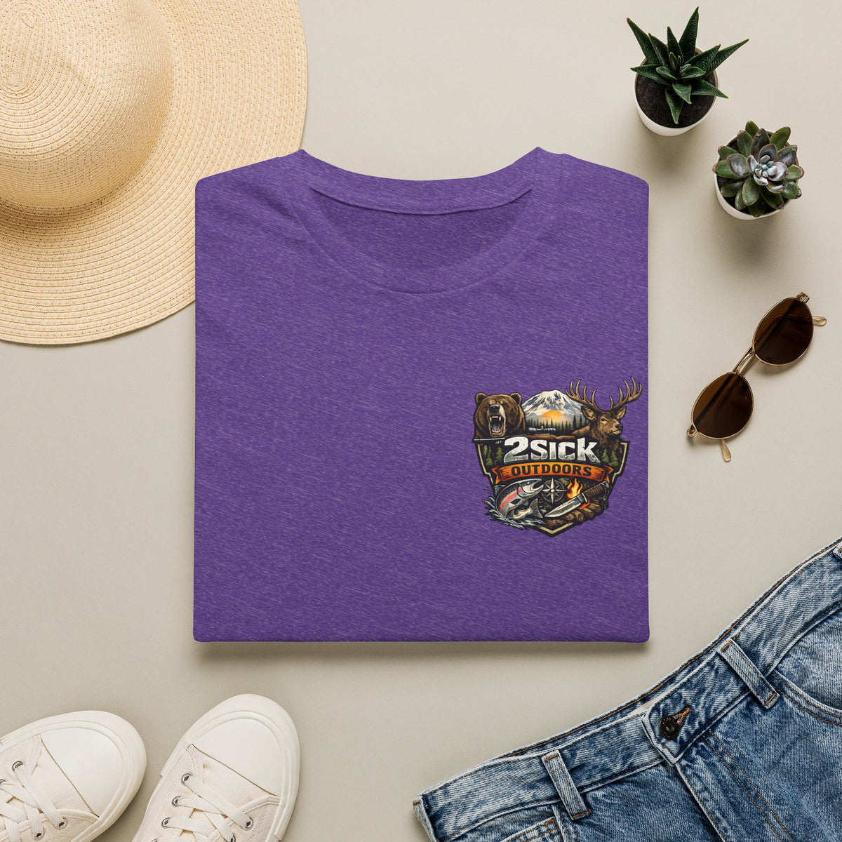 2Sick Outdoors “Yakima Wild Run” Backcountry Tshirt