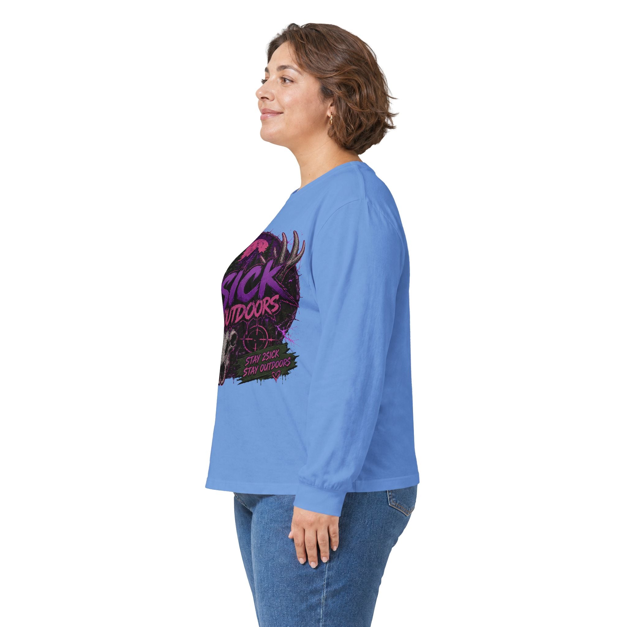 2Sick Outdoors "Midnight Trophy" Long Sleeve Tee