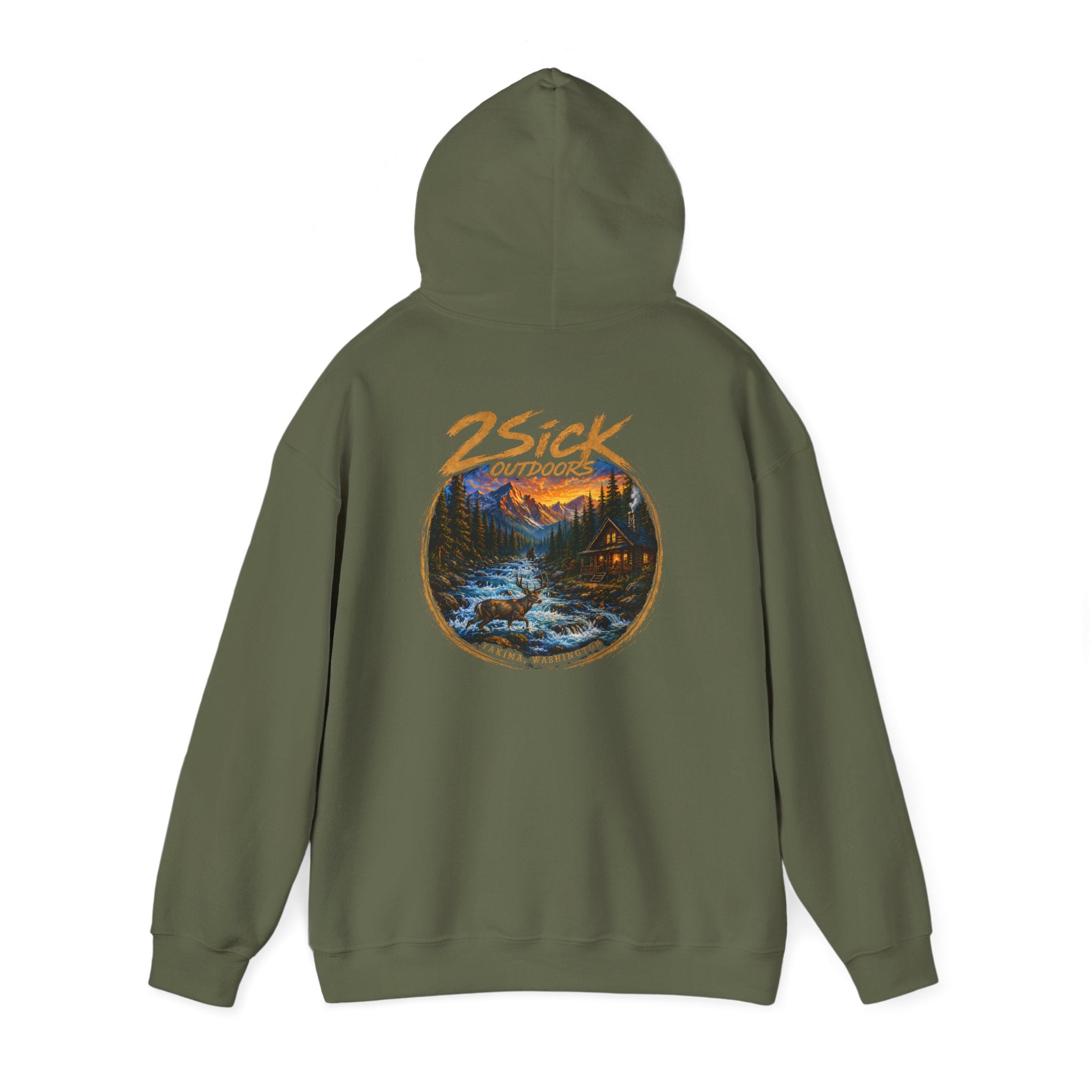 2Sick Outdoors “Yakima Wild Run” Backcountry Hoodie
