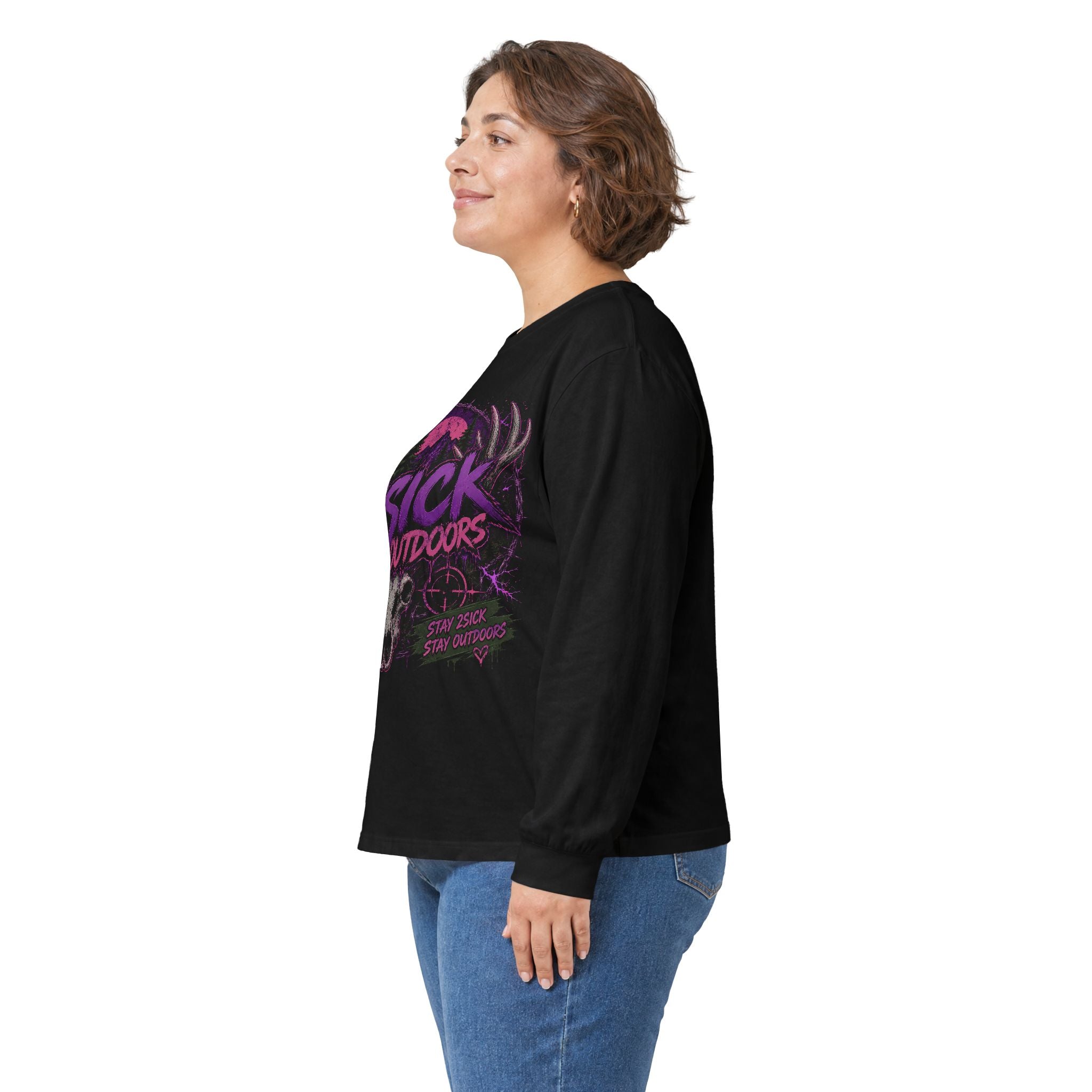2Sick Outdoors "Midnight Trophy" Long Sleeve Tee
