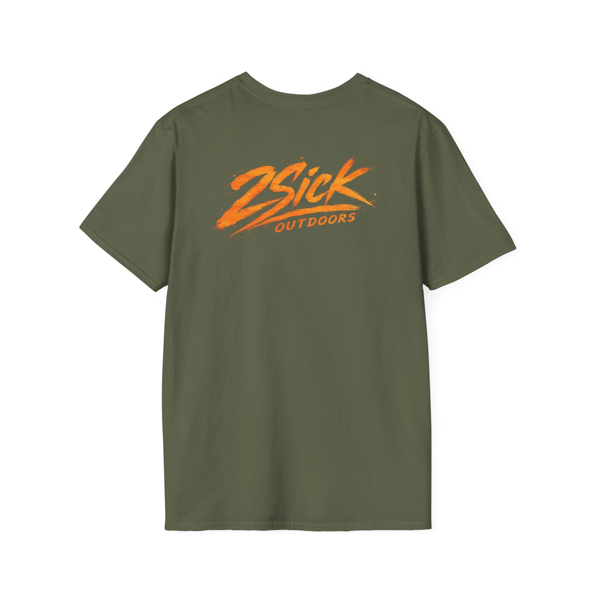 2Sick Shrimpin Vintage Shrimp Boat Graphic Tee