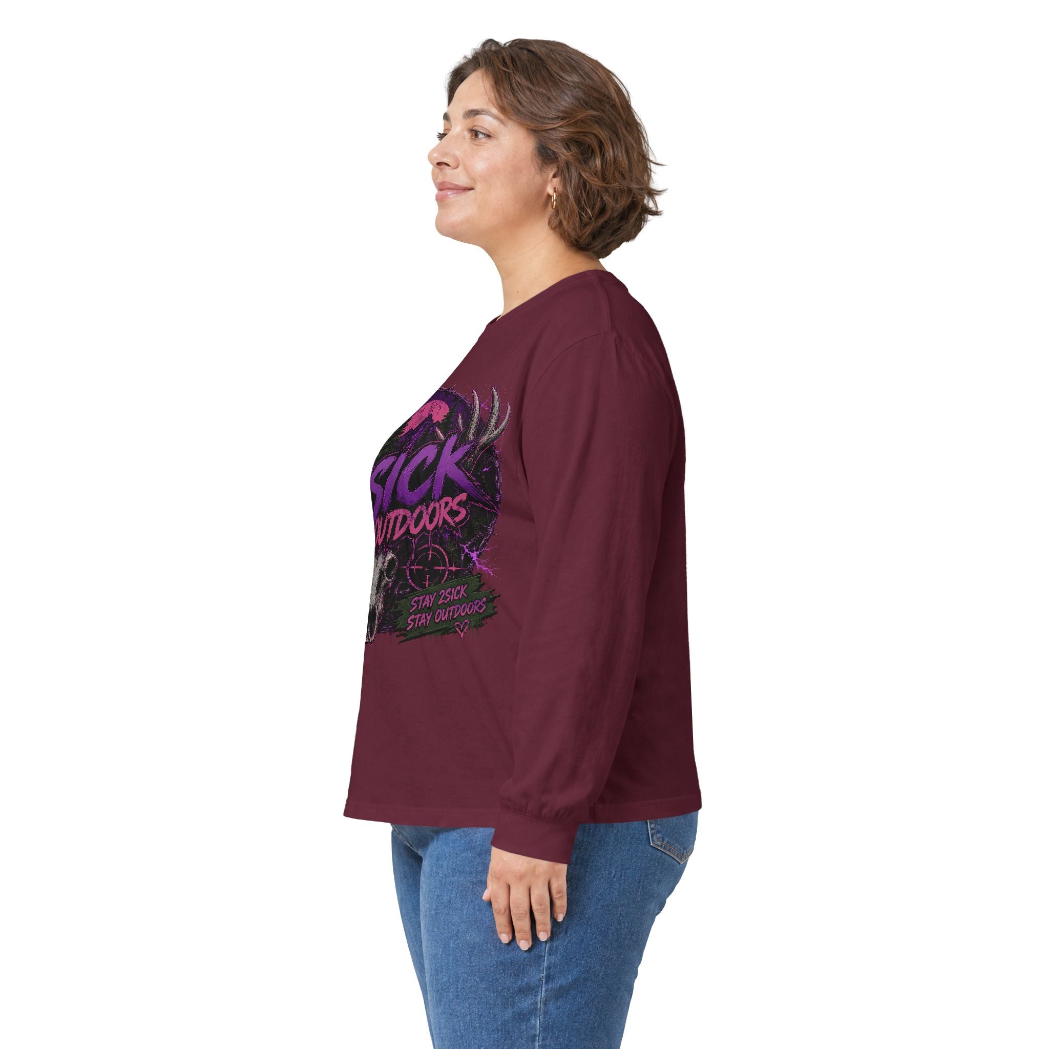 2Sick Outdoors "Midnight Trophy" Long Sleeve Tee