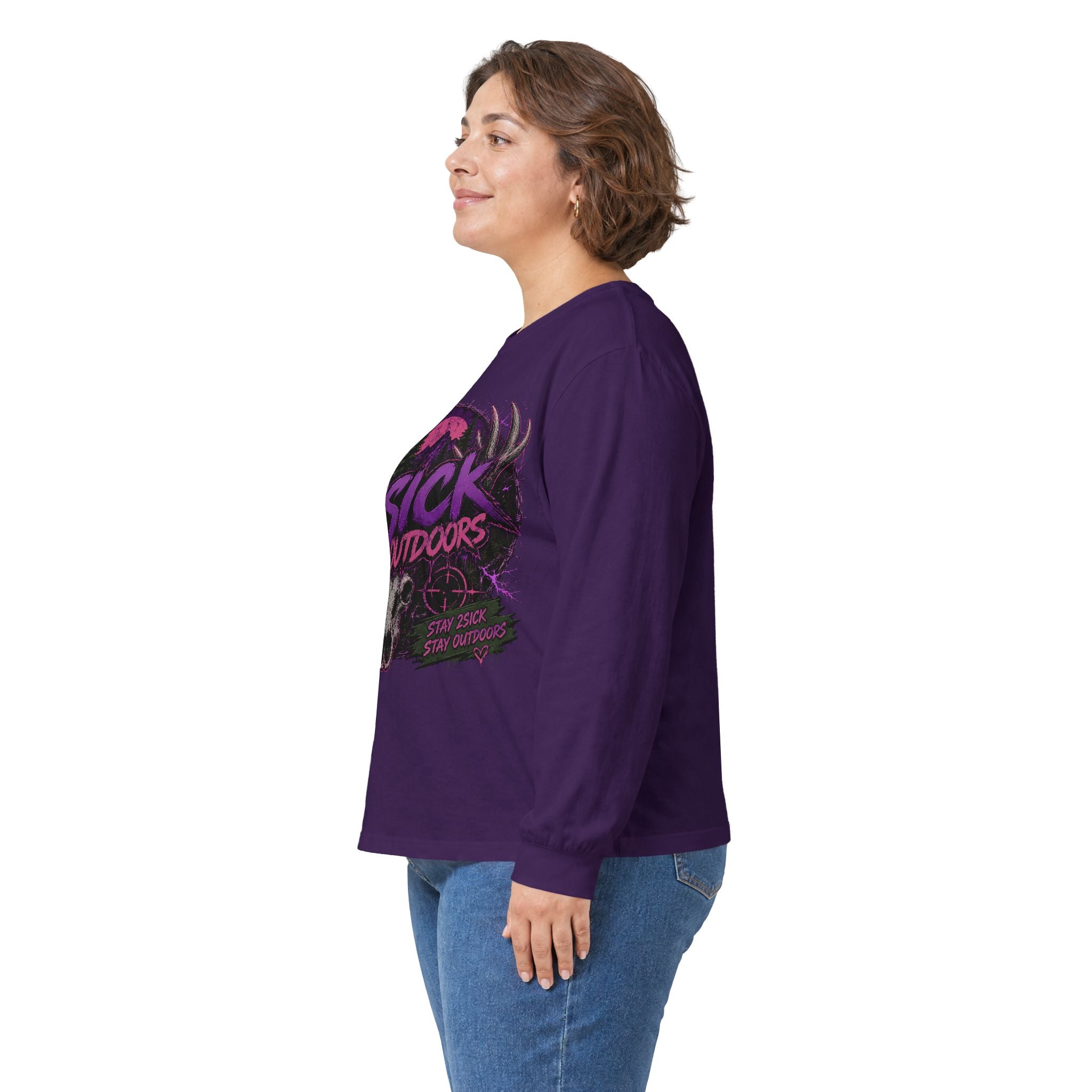 2Sick Outdoors "Midnight Trophy" Long Sleeve Tee