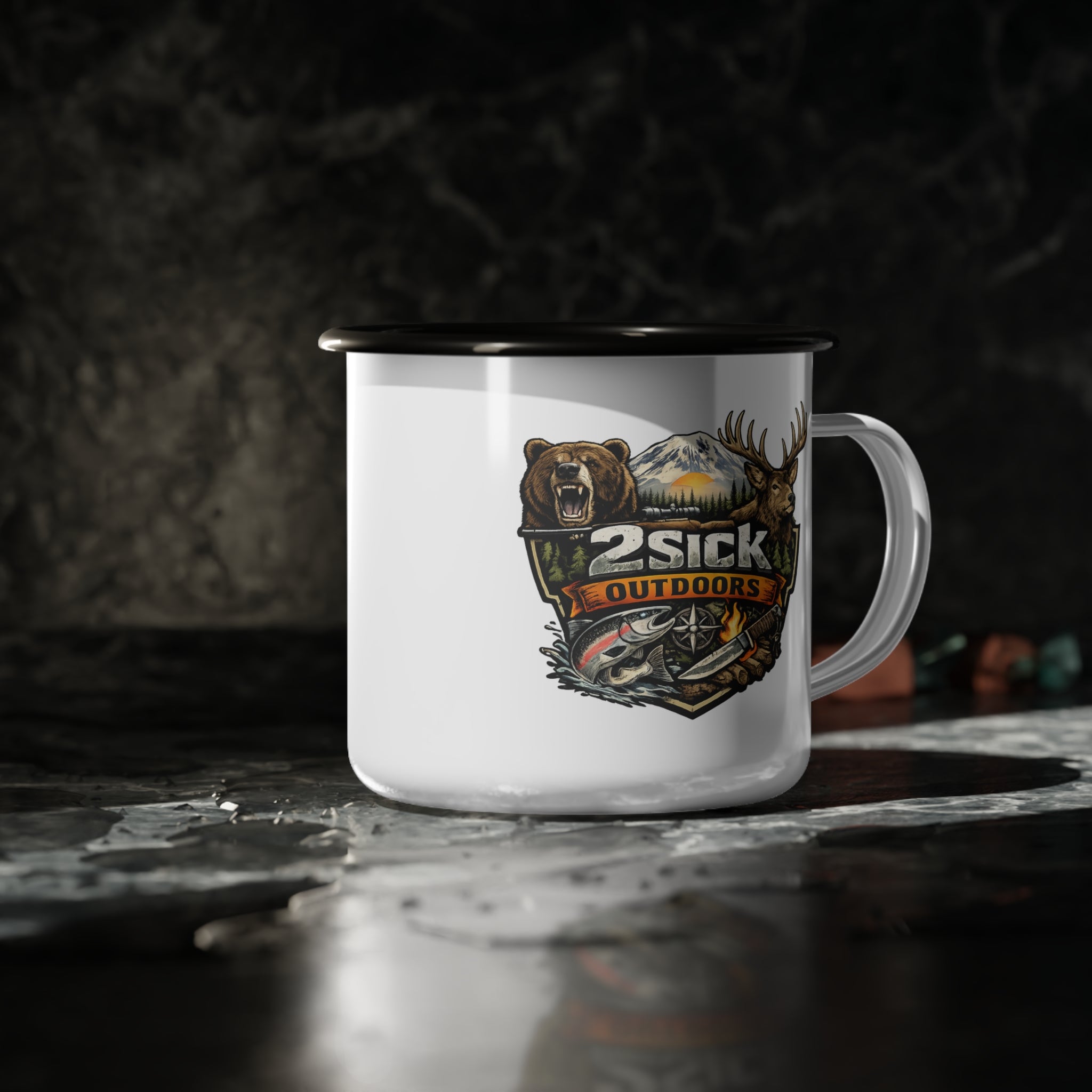 2Sick Trail Camp Mug
