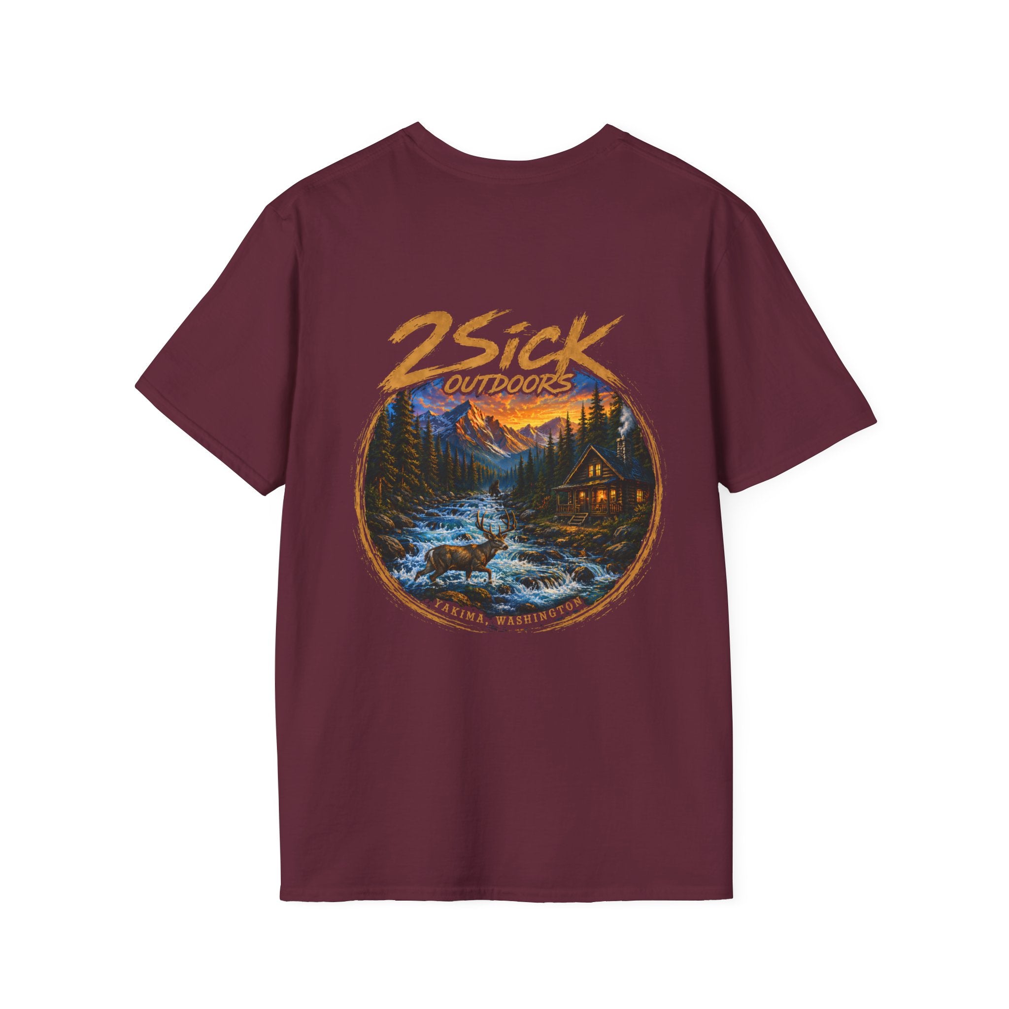 2Sick Outdoors “Yakima Wild Run” Backcountry Tshirt