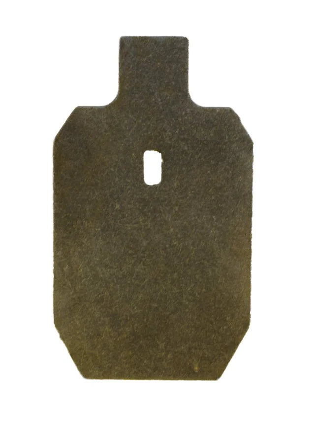 D-M Targets 1/4" IPSC Silhouette AR500 Steel Target