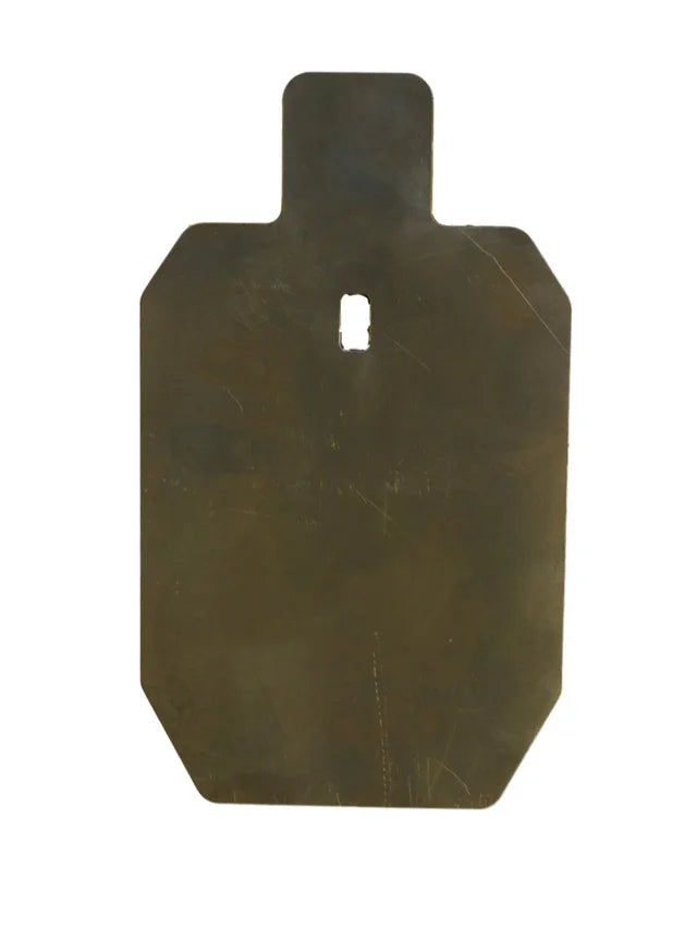 D-M Targets 1/4" IPSC Silhouette AR500 Steel Target