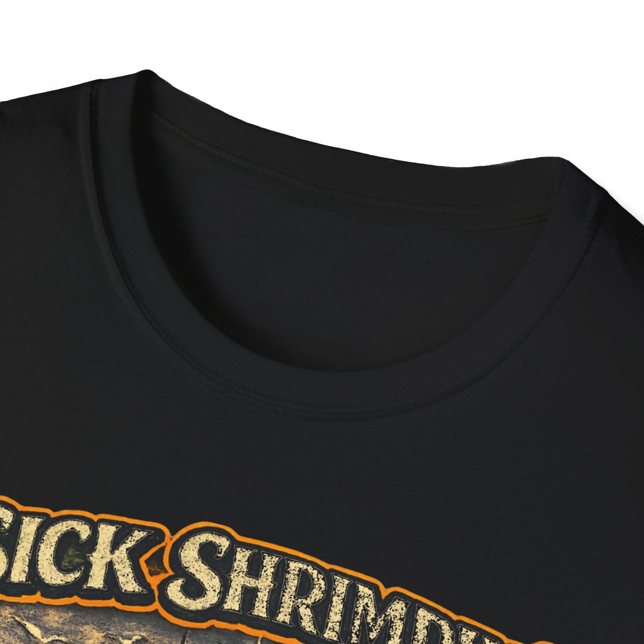 2Sick Shrimpin Vintage Shrimp Boat Graphic Tee